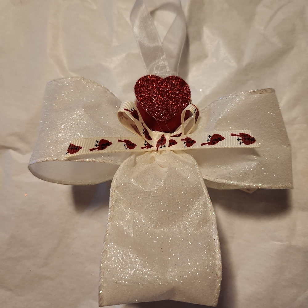 Handmade Ribbon Angel - Picture 2 of 3